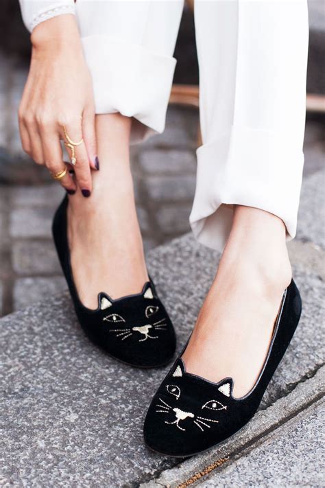 charlotte olympia kitty shoes dupe|The Charlotte Olympia Cat Flat Knock.